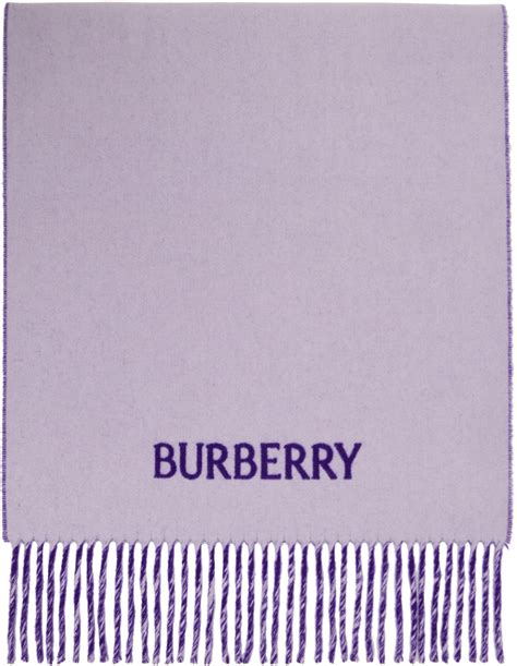 burberry royal purple scarf